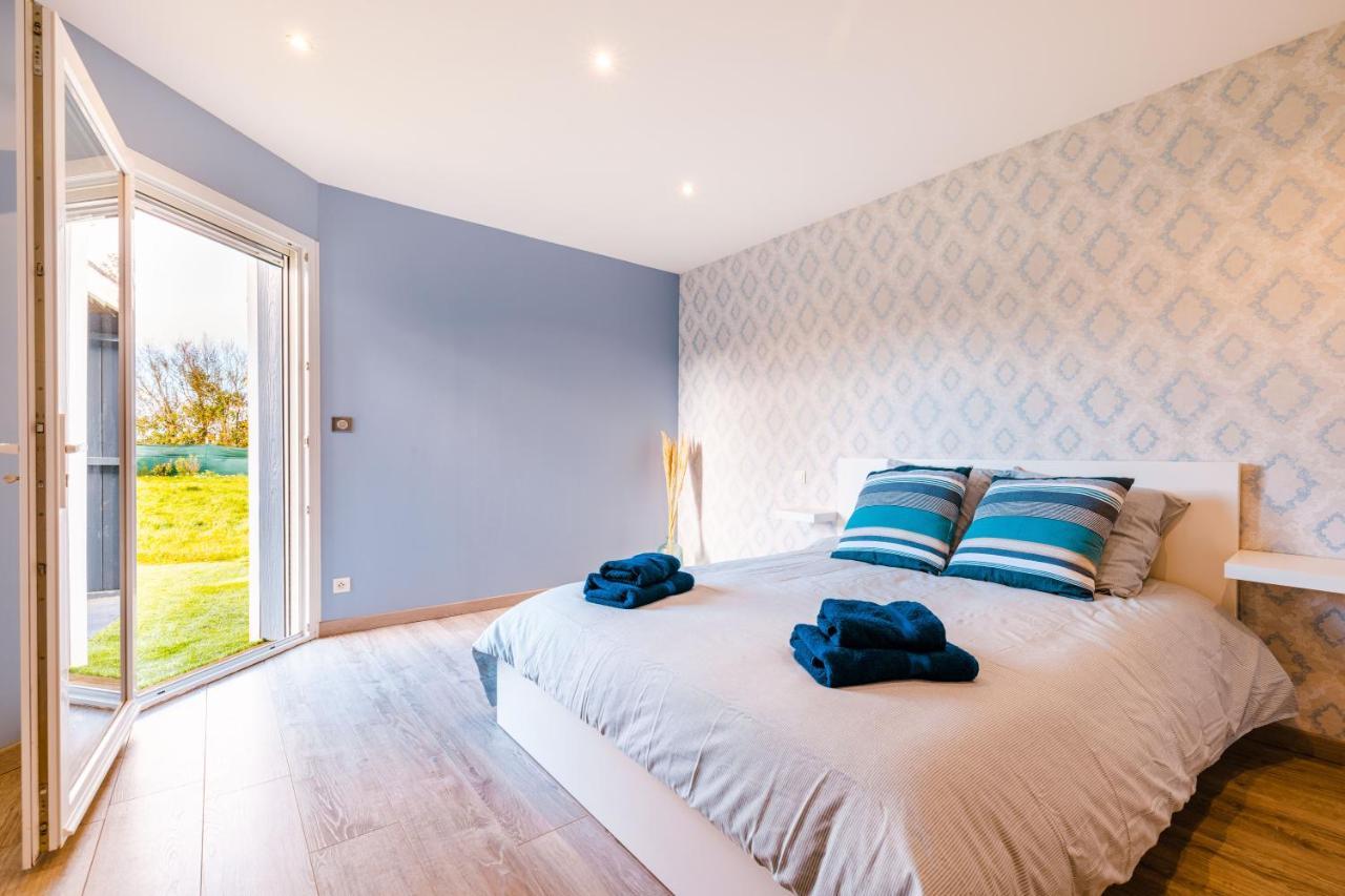 Grande maison avec piscine et jacuzzi à la campagne Desvres Exterior foto
